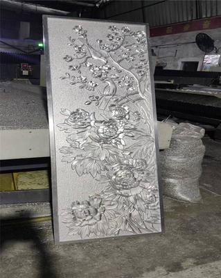 铜铝雕刻装饰背景墙 打造酒店与房地产空间的艺术华章